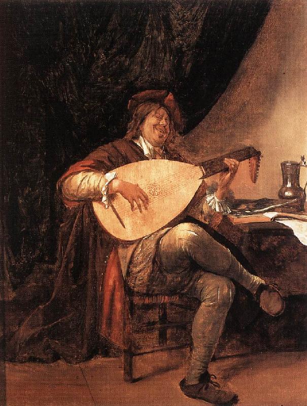 Jan Steen Self-Portrait as a Lutenist